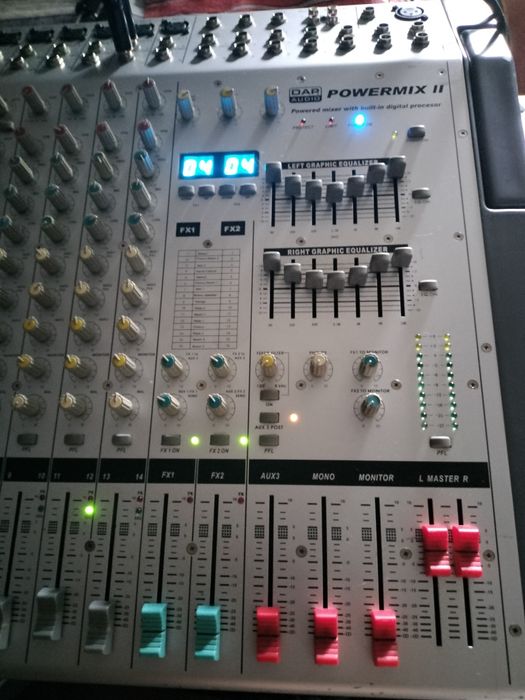 Mixer activ `Dap Powermix 2. + Boxe pasive.