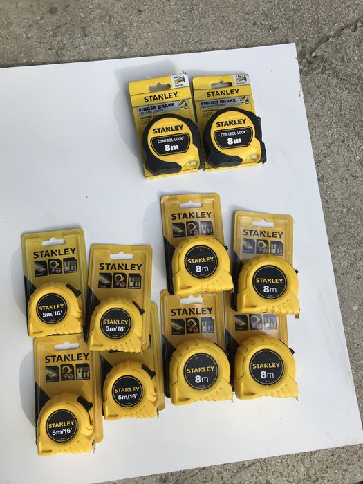 Rulete Stanley 5m si 8m Anglia