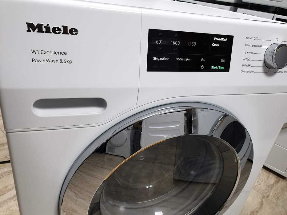 9кг - 1600rpm - Miele W1 Excellence Пералня Миеле 12м Гаранция