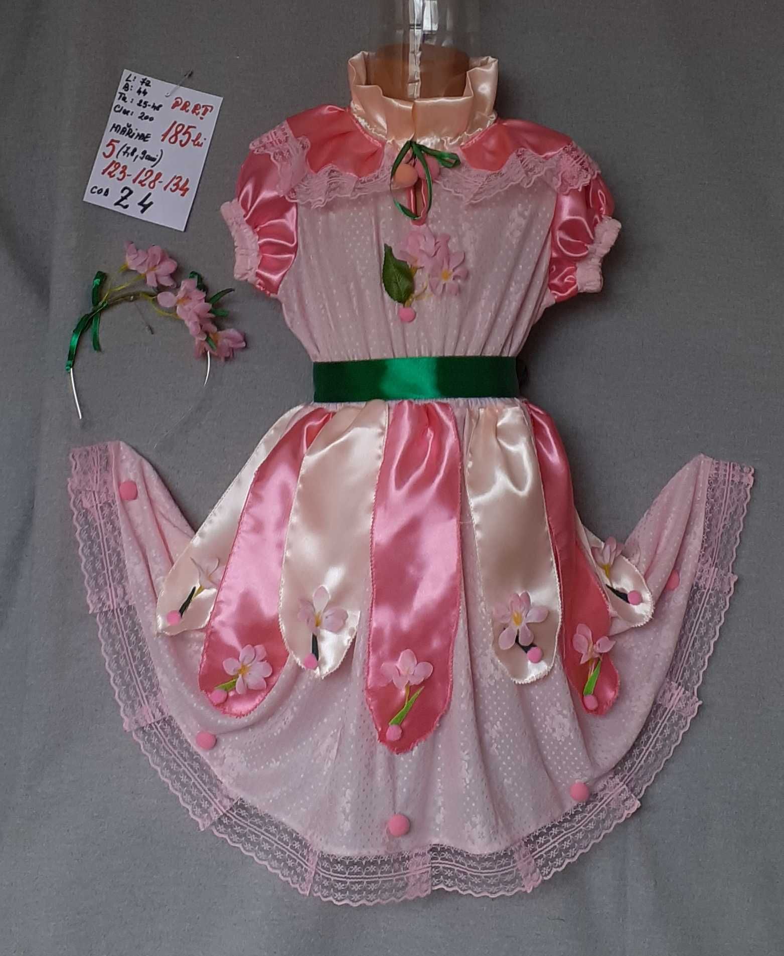 Rochita Zambila (floare roz) pentru copii