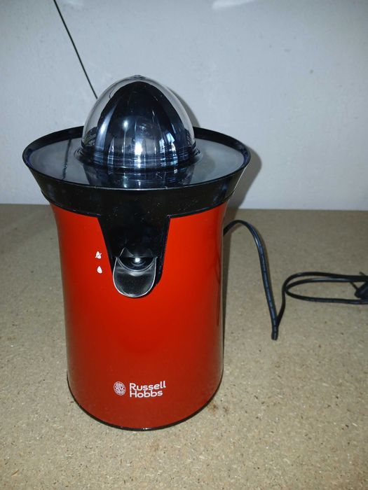 Storcator citrice Russell Hobbs 26010-56, 2 conuri, rosu