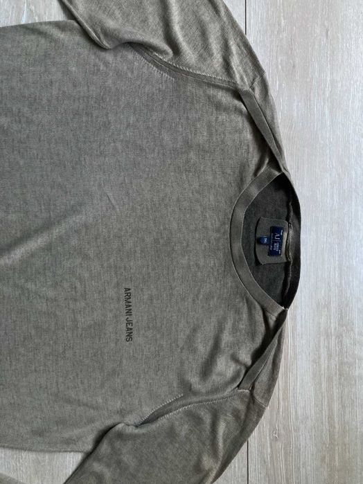 Armani Jeans AJ мъжки памучен пуловер размер XXL