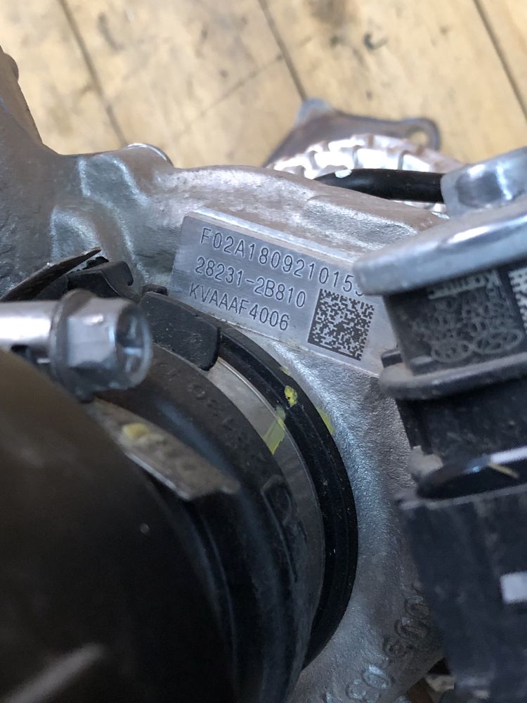 Turbosuflanta Hyundai, Kia 1.6 T-GDI 177 cp - cod 28231-2B810