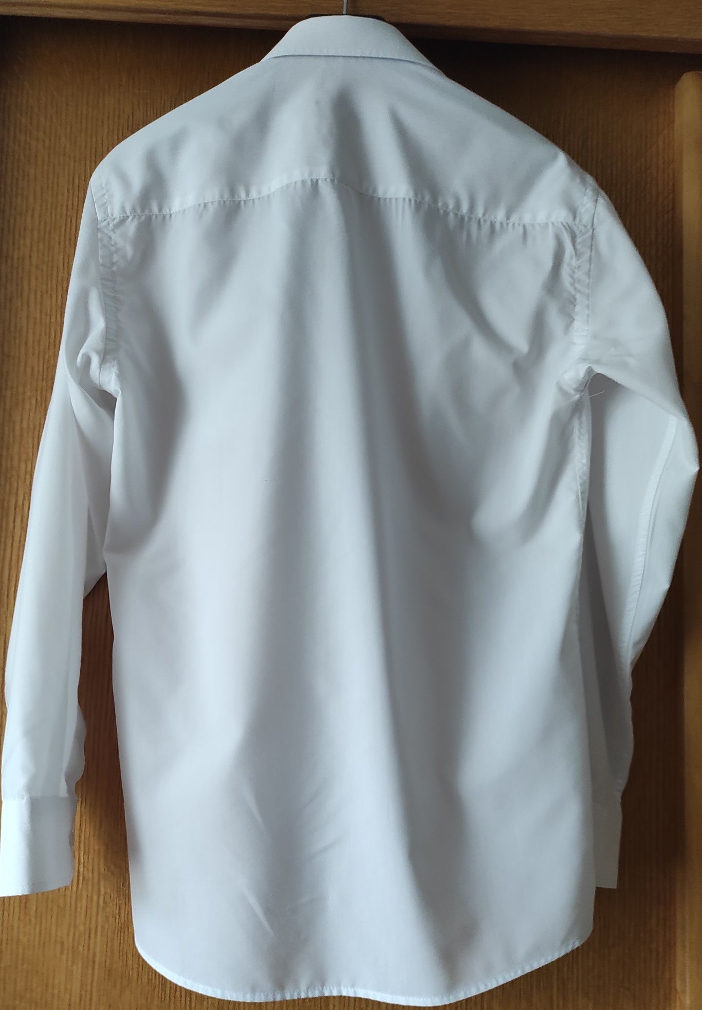 Белые школьные рубашки с длинным рукавом Турция на мальчика 10-15 лет