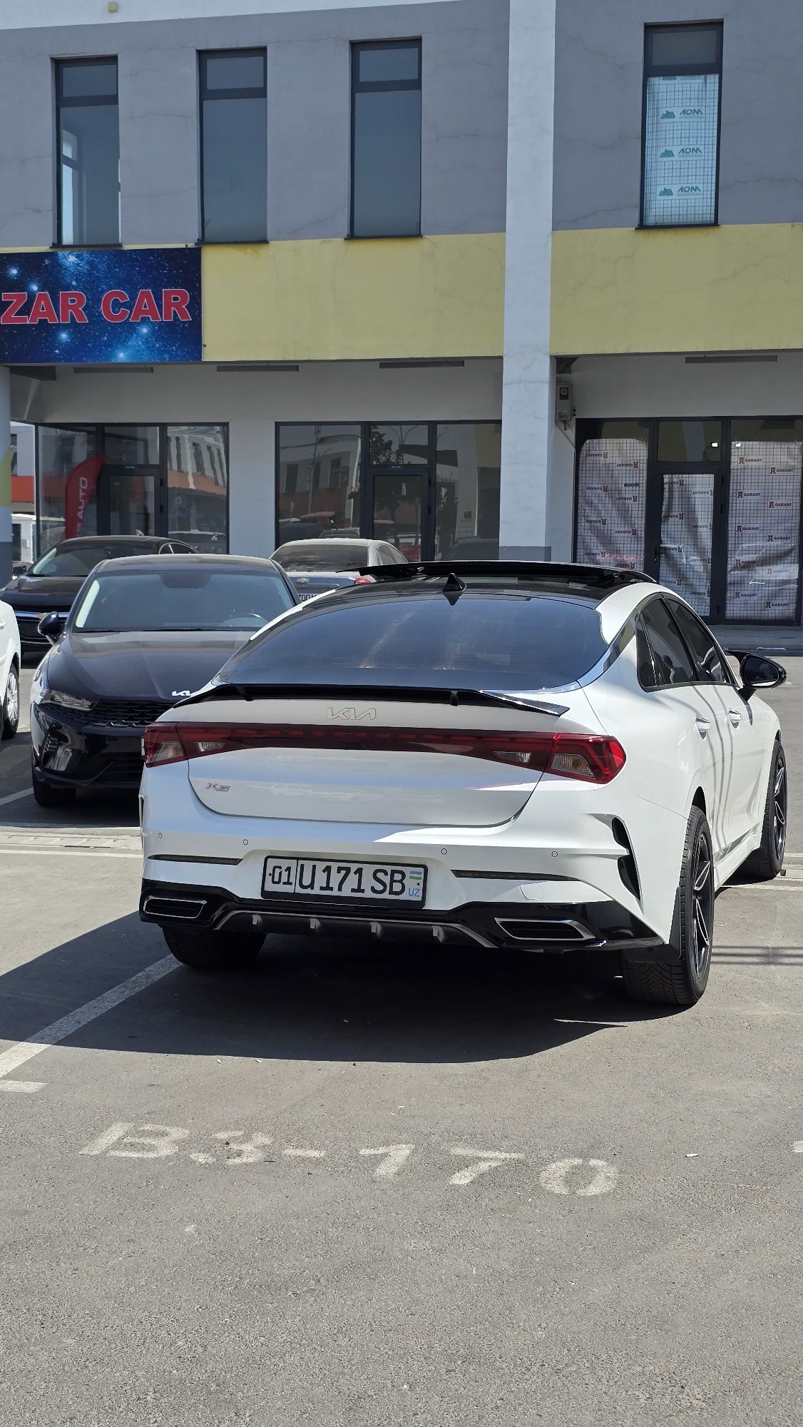 Kia k5 2 litr holati zor luk bor   kraskasi  kapot krilo eshik
