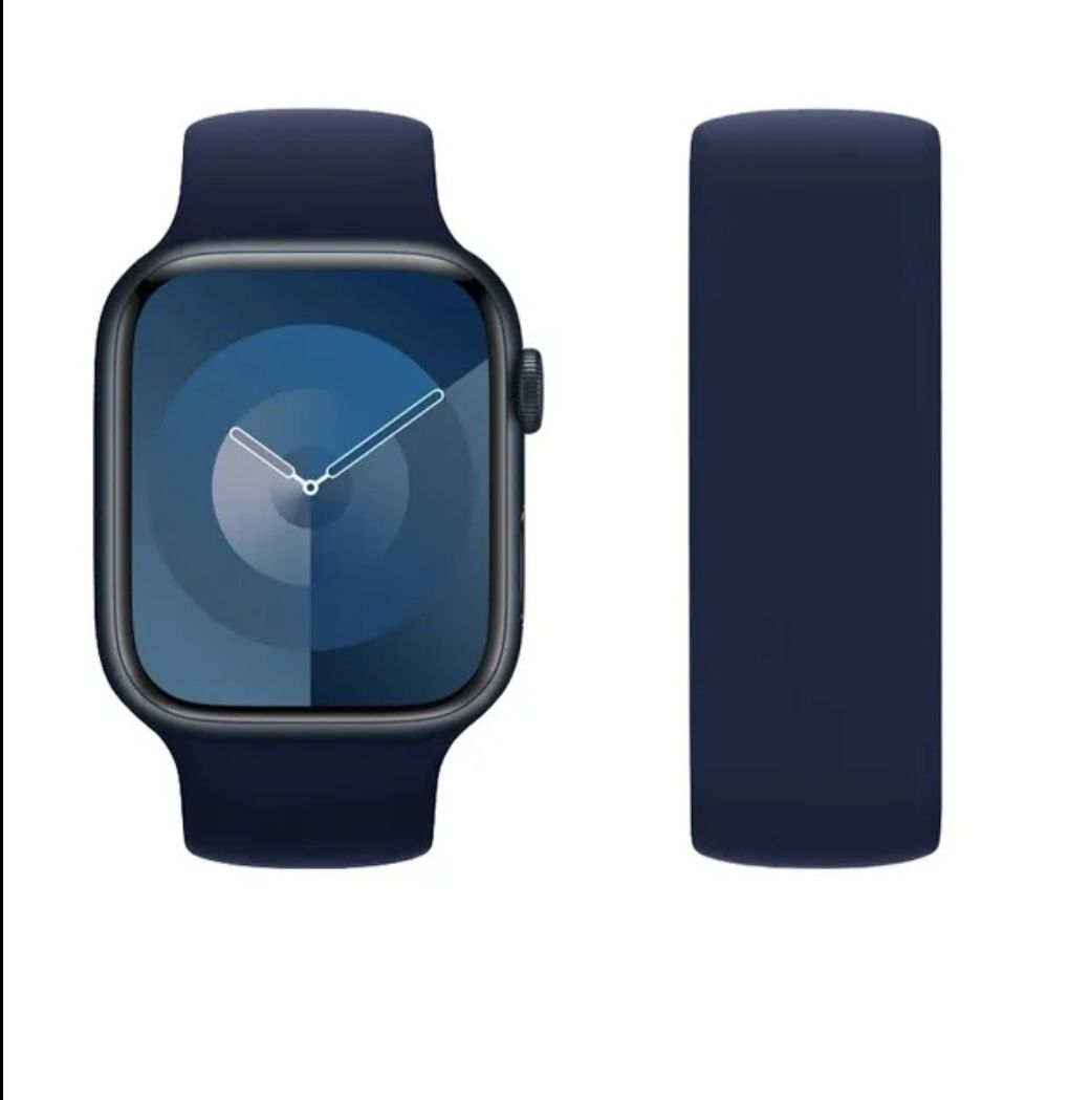 Brățară Apple Watch silicon Albastru Abis Măsură adult M-L 38 40 41 mm
