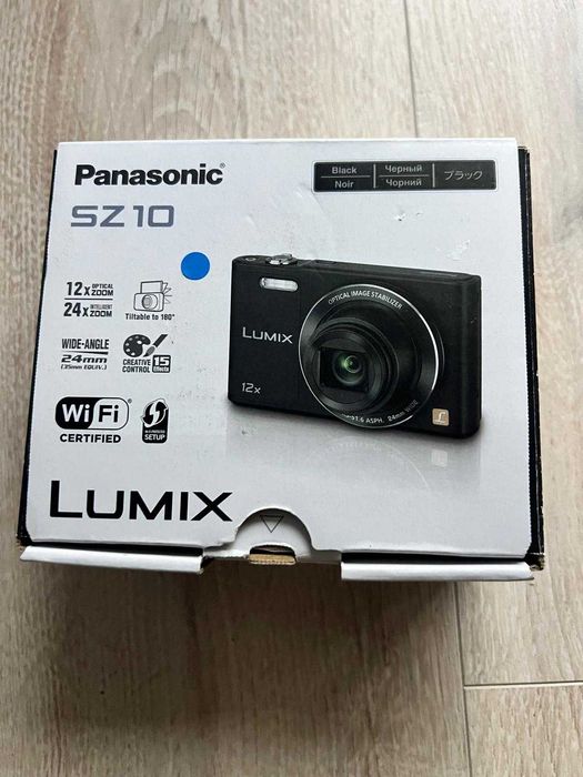 Panasonic Lumix SZ10, compact wifi, wide