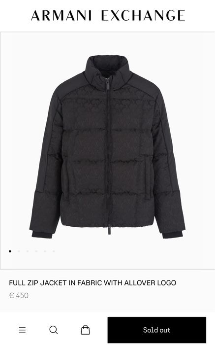 Яке Armani Exchange