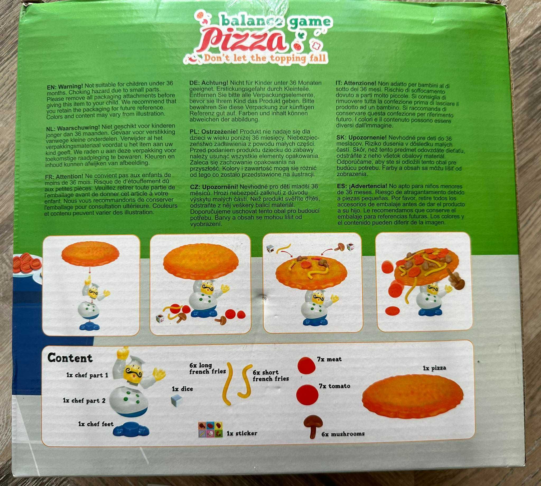 детска игра за баланс - Pizza