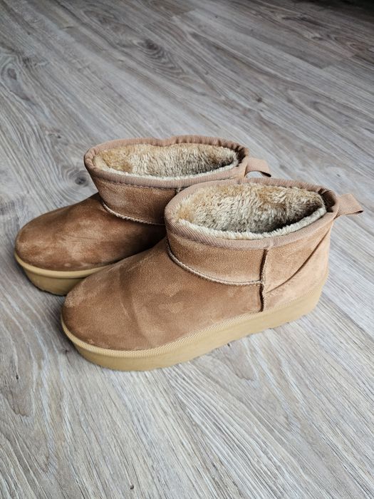 Кафяви боти тип Ugg, 38