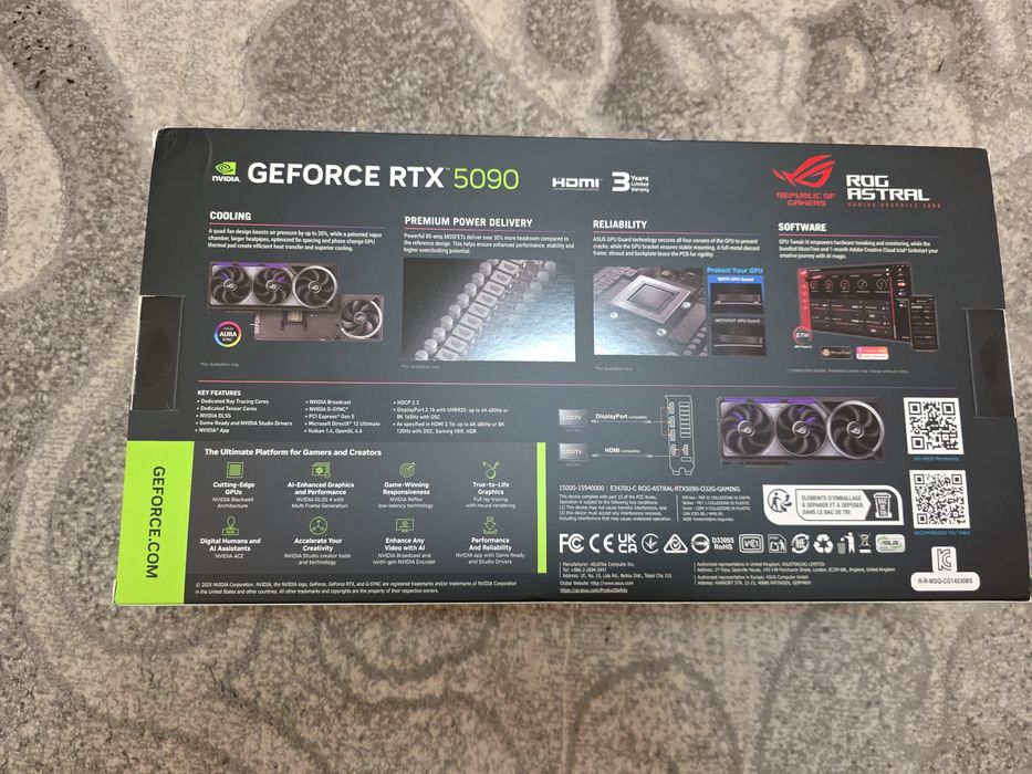 Placa video ROG ASTRAL 5090