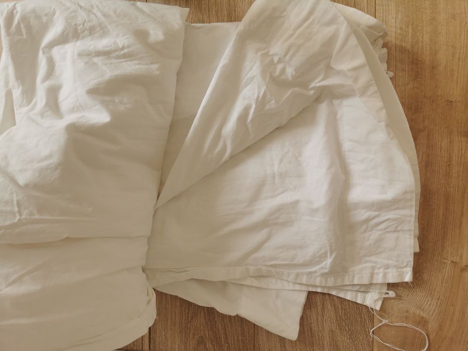 Draperie alba bumbac, 280/245cm.