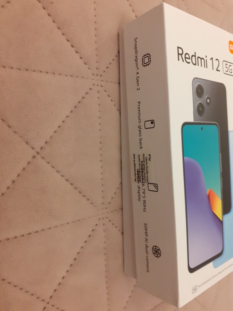 Telefon Xiaomi Redmi 12, 5G, nou in cutie- 2 ani garantie