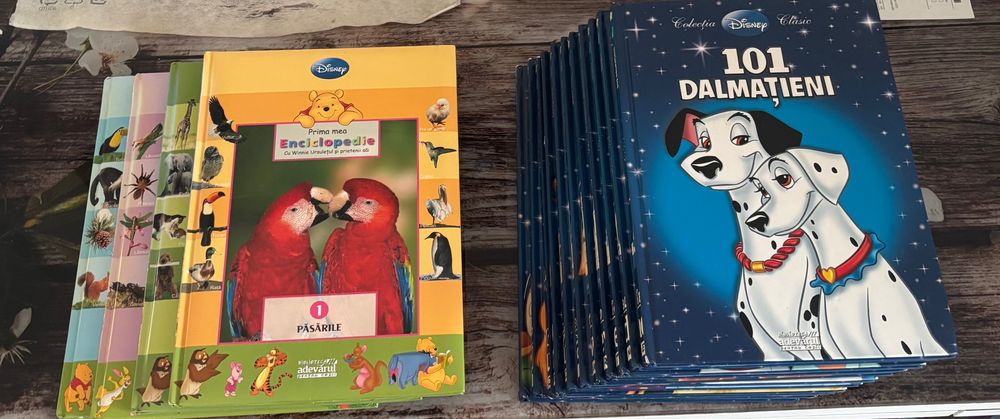 Colecție Disney 15 cărți (fără 1) – toate originale, stare foarte bună