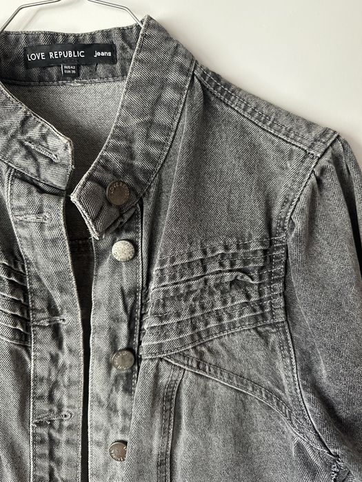 Дънково яке Love Republic и дънки Zara