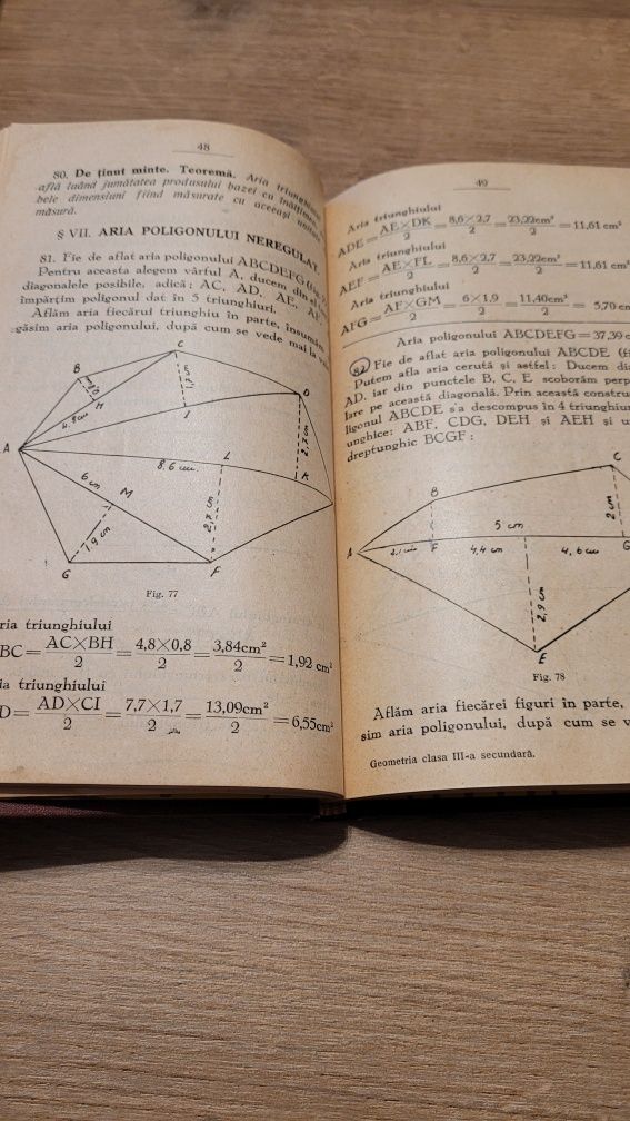 Carte geometrie 1935