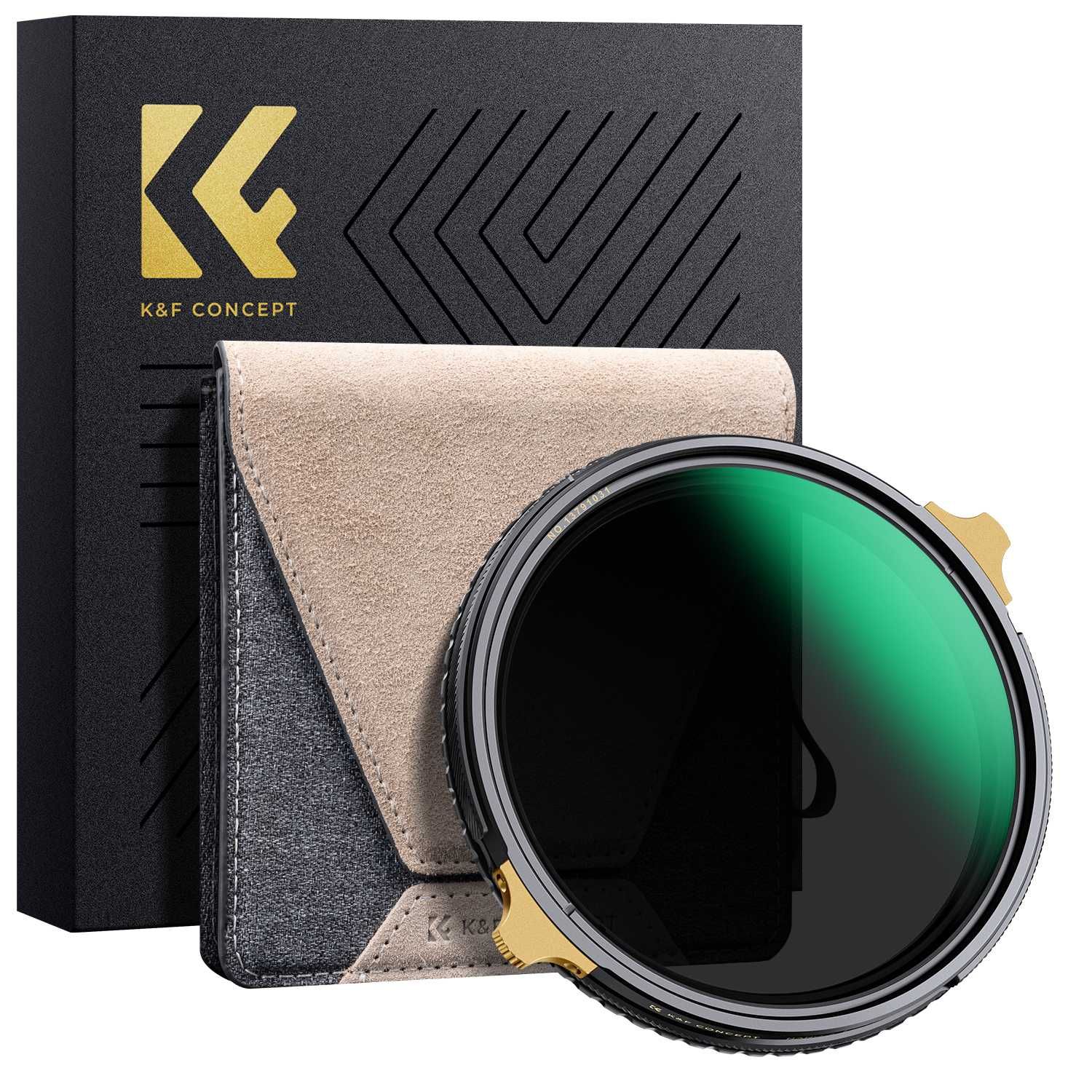 K&F Concept 2в1 Nano-Xcel Pro филтър CPL + ND2-32