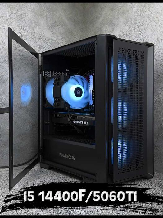 Компютер игровой/системный блок/14400f/5060ti/32ddr4/SSDM2/пк