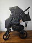 Cărucior Copii Krausman 3 în 1 Combo Max Dark Grey, stare excelentă