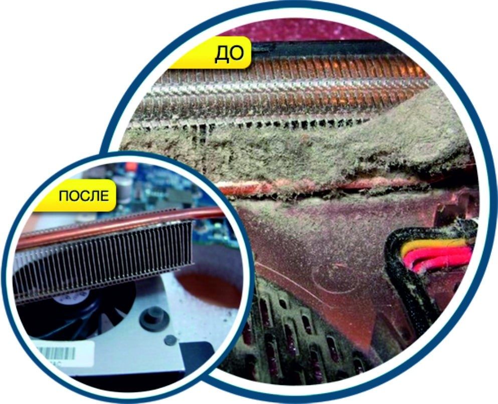 Чистка ноутбука быстро качественно