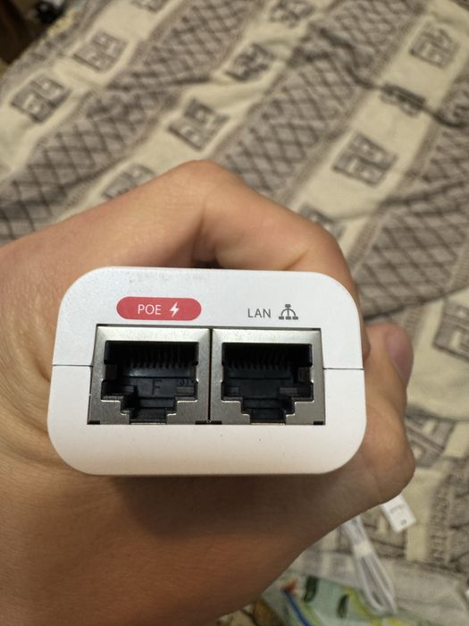 POE блок питания 24V инжектор Ubiquiti