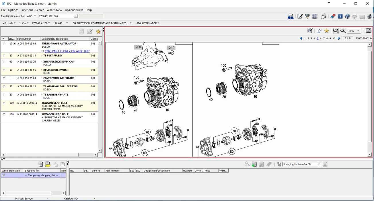 Mercedes-Benz EPC WIS/ASRA Workshop Manual 2022