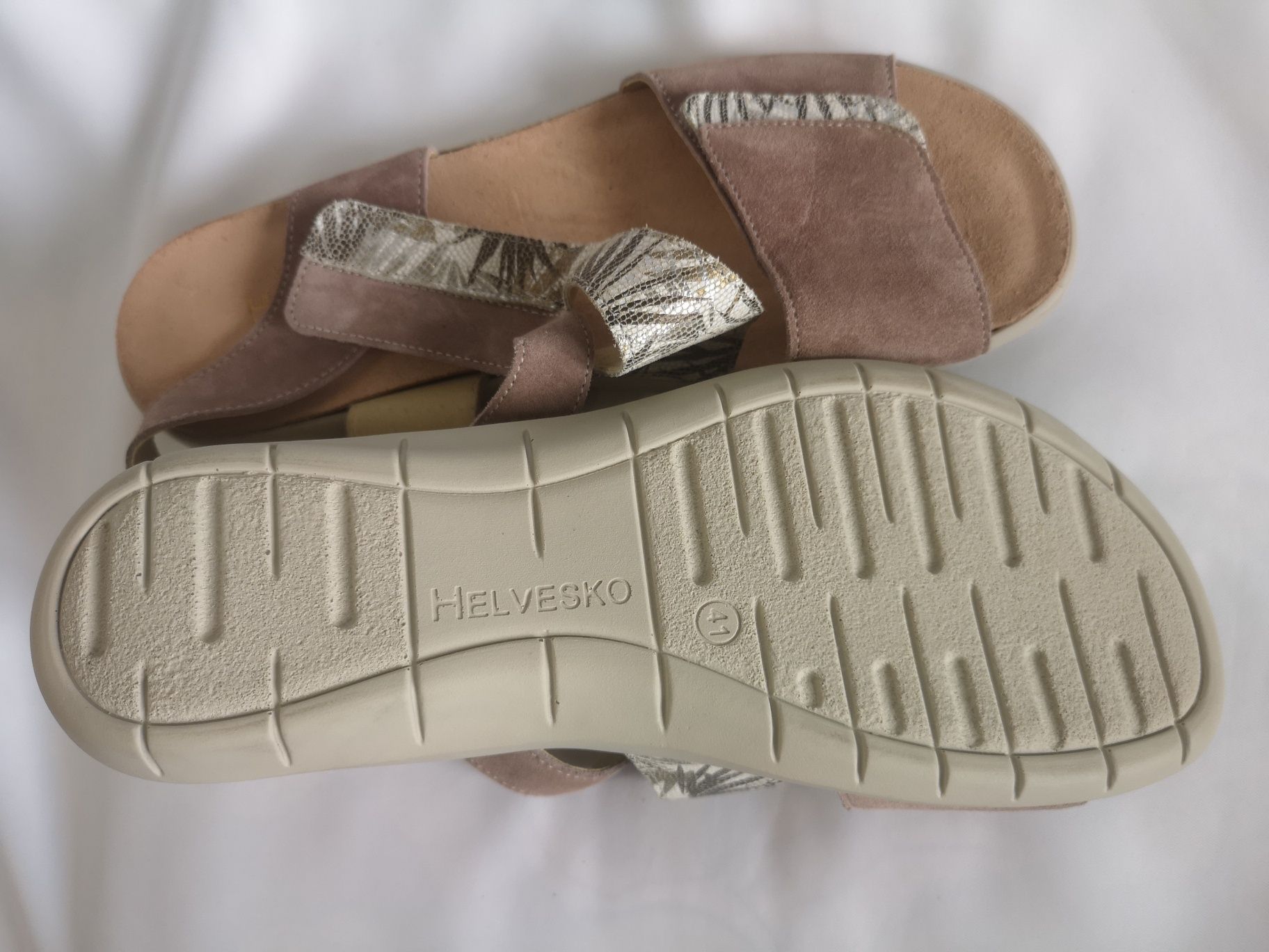Helvesko, нови сандали естествена кожа, номер 41