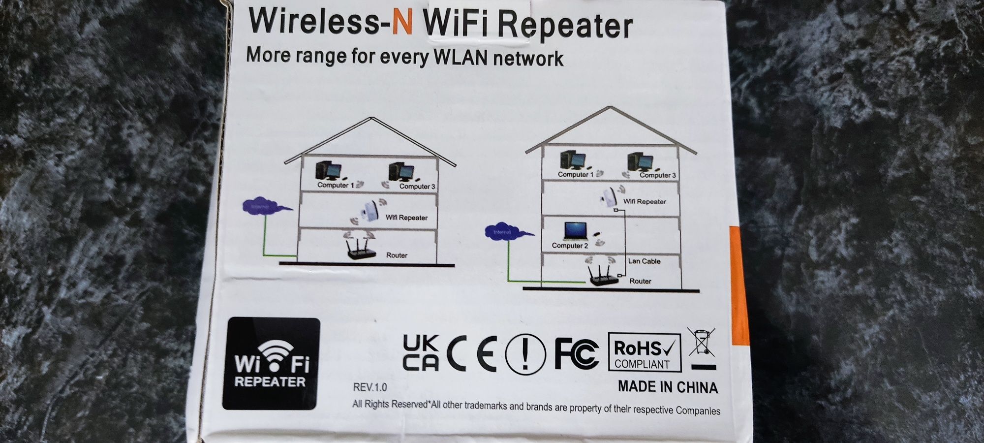 Безжичен Репитър за интернет връзка Wireless Wi-fi repiater