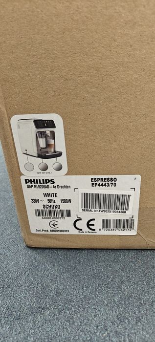Espressor Philips seria 4400 NOU