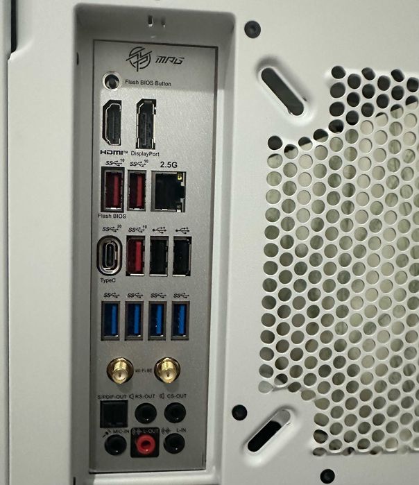 игровой компьютер AMD RYZEN 7800x3d MSI MPG B650 EDGE WiFi