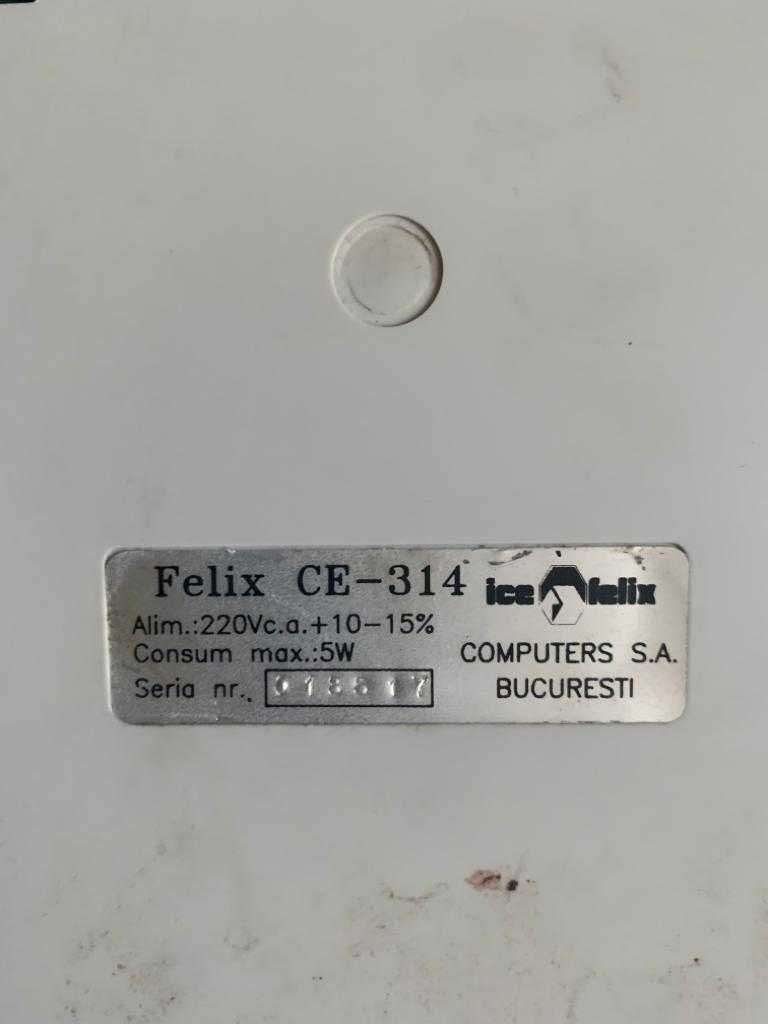 Calculator de birou rola ICE Felix 314 Logitech LP-12 vechi vintage 90