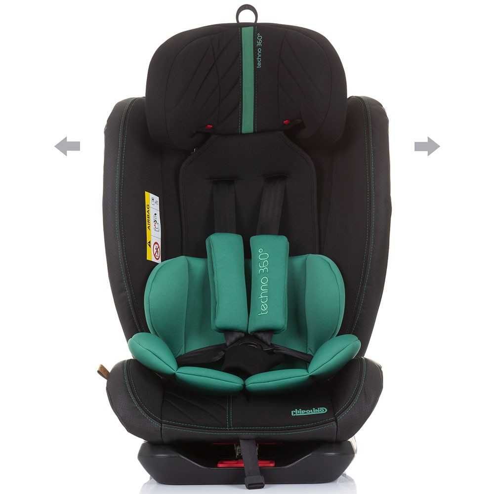 Scaun auto Chipolino Techno 0-36 kg aloe cu sistem Isofix