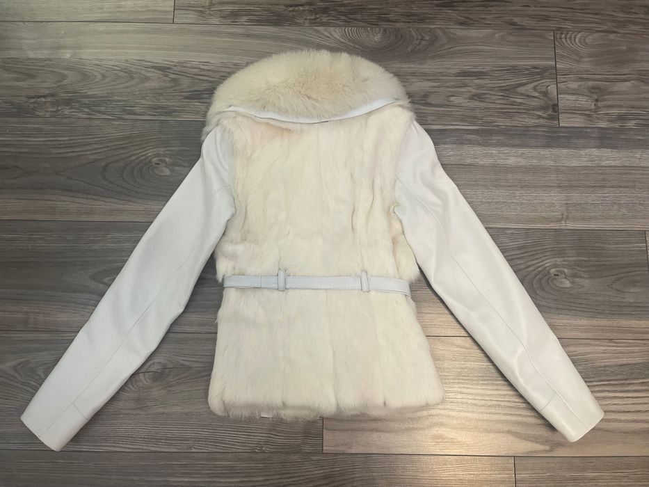 Jachetă GUAPPO Italia – piele naturală & blană naturală