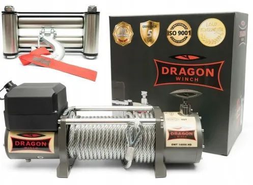 troliu Dragon Winch 14000 lbs (trage 6360 kg) 24 V