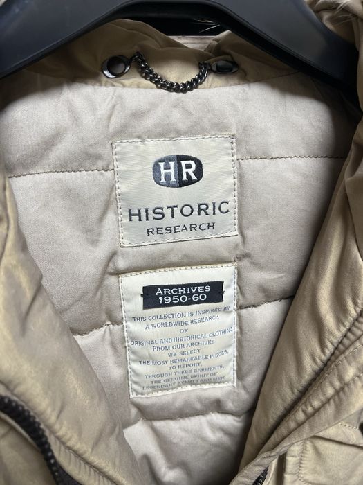 HR Historic Research : Made in ITALY -  яке с пух и косъм размер М/Л