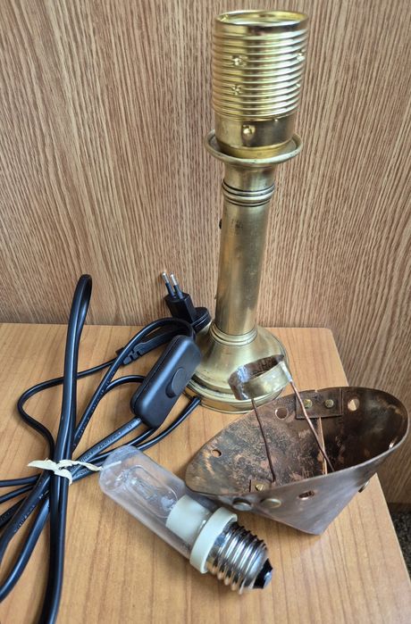 Sfeșnic vintage alamă/bronz/cupru functional