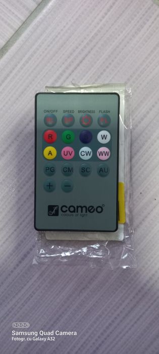 Vand reflector/spot Cameo Q-Spot 40 RGBW Black, NOU !!!