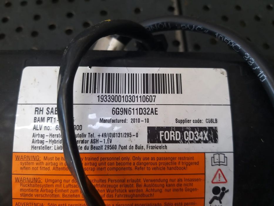 Airbag scaun dreapta ford mondeo mk4 6g9n611d32ae