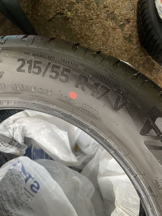 Set cauciucuri vara Continental EcoContact 215/55/R17 94V