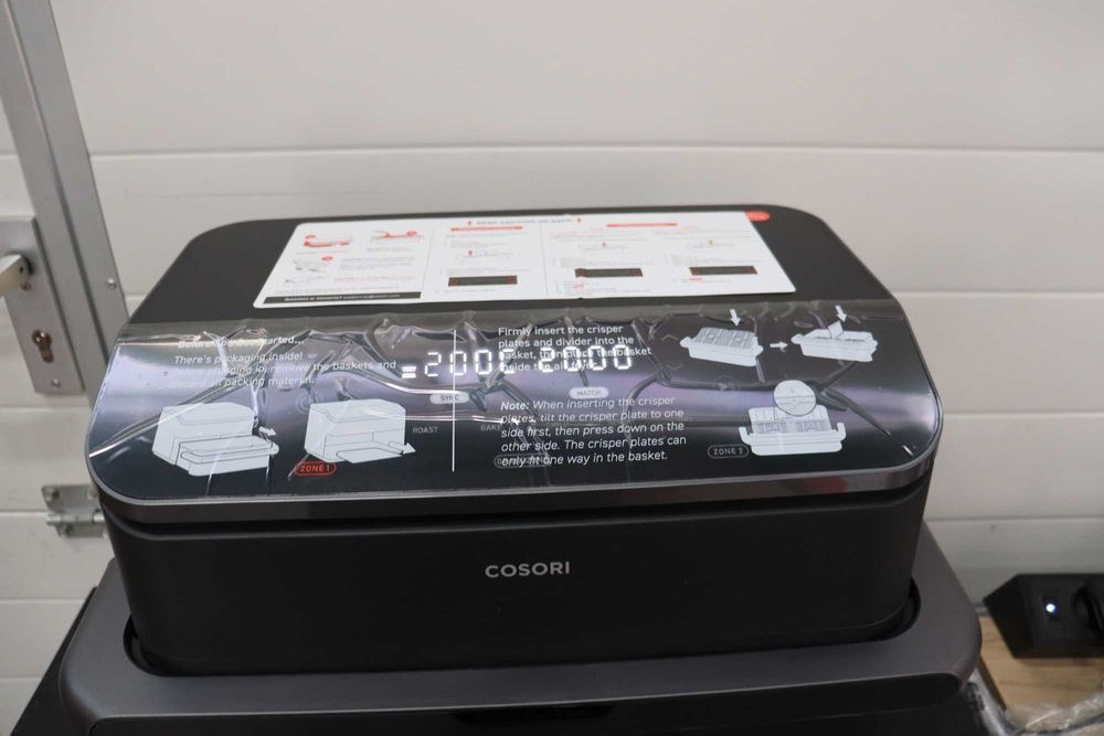 Air Fryer COSORI Фритюрник с горещ въздух,8в1 DualBlaze TwinFryXXL 10L