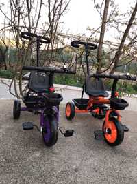 Mini Triciclete pentru copii cu maner parental