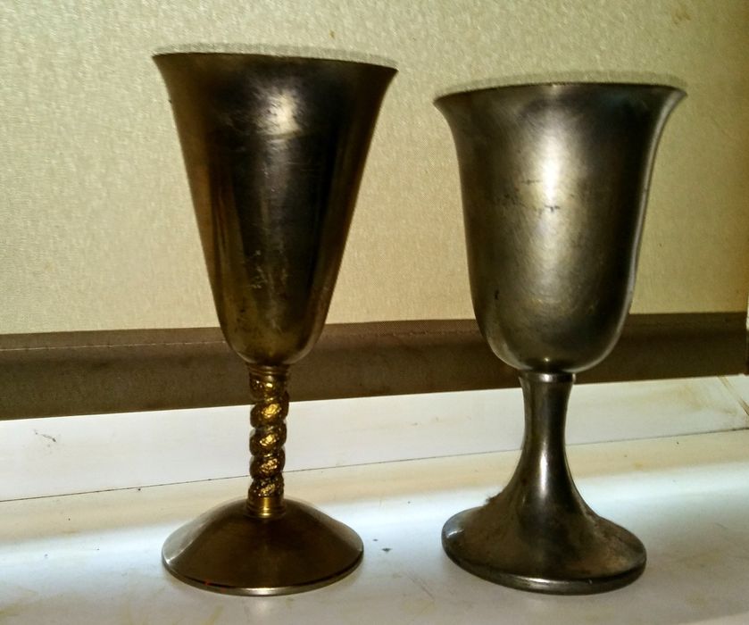 Бокали 2 броя. Запазени.