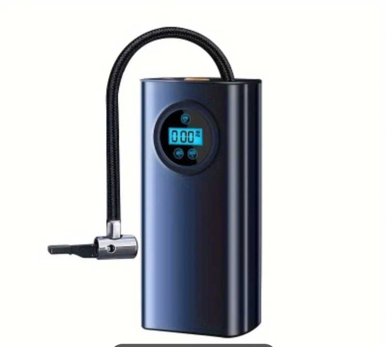 Compresor auto digital wireless  / pompa aer portabil baterie 3600mAh