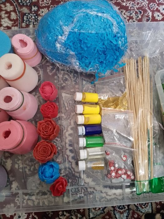 Sovunli gul qoliplari sotiladi