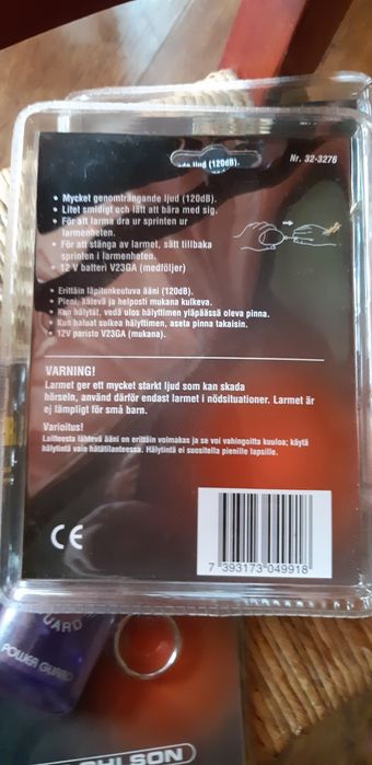 Alarme personale! Made in Suedia!