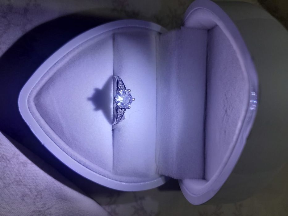 Кольцо серебро новый