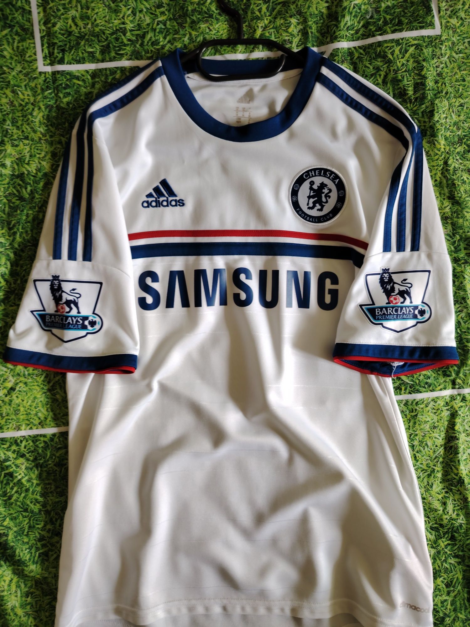 Chelsea 13/14 Away Shirt #17 Eden Hazard, Size M