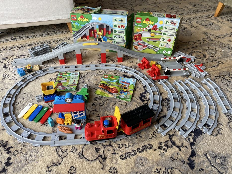Tren electric Lego Duplo plus sine extensie
