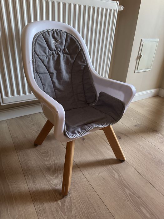 Scaun de masa 2 in 1 Kinderkraft Gri/Alb