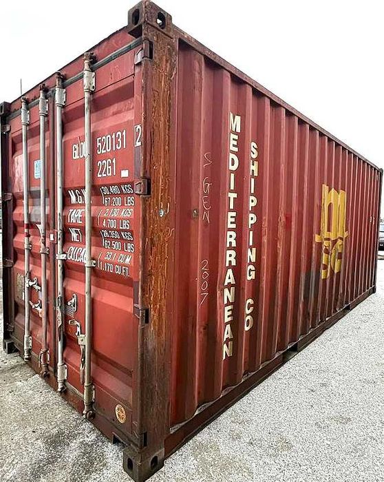 Контейнер 20 — ти футовый (20DC). Казахстан, г. Костанай